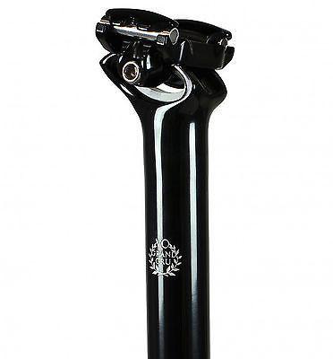 Velo Orange Grand Cru 27.2mm Alloy Seat Post ZERO SET BACK Black
