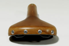 Gilles BERTHOUD VARS Leather saddle with Titanium Rails