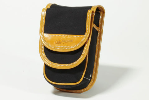 CLEARANCE! Gilles Berthoud City Bag Small Saddle Pack GB706 BLACK